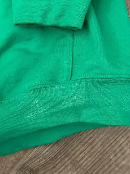 Gildan Teal-Green Pullover Hoodie with White & Dark Green Philadelphia Eagles - Picture 5 of 5